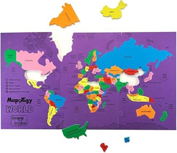 Imagimake Mapology World Mapa del mundo y sus países_4