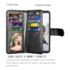 Galaxy S8 Caso Galaxy S8 Wallet Caso njjex 9 ranuras_3