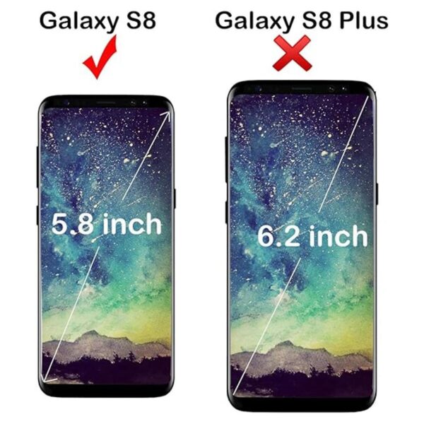 Galaxy S8 Caso Galaxy S8 Wallet Caso njjex 9 ranuras_2