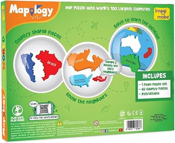Imagimake Mapology World Mapa del mundo y sus países_5
