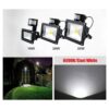 Luz de inundación LED con sensor de movimiento de 10 W_3