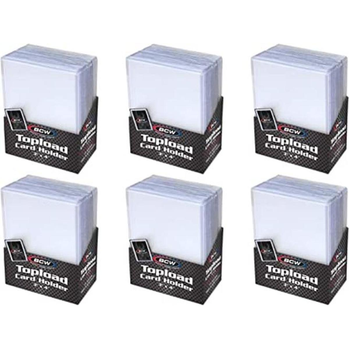 BCW Tarjetero de carga superior de 3.0 x 4.0 in para