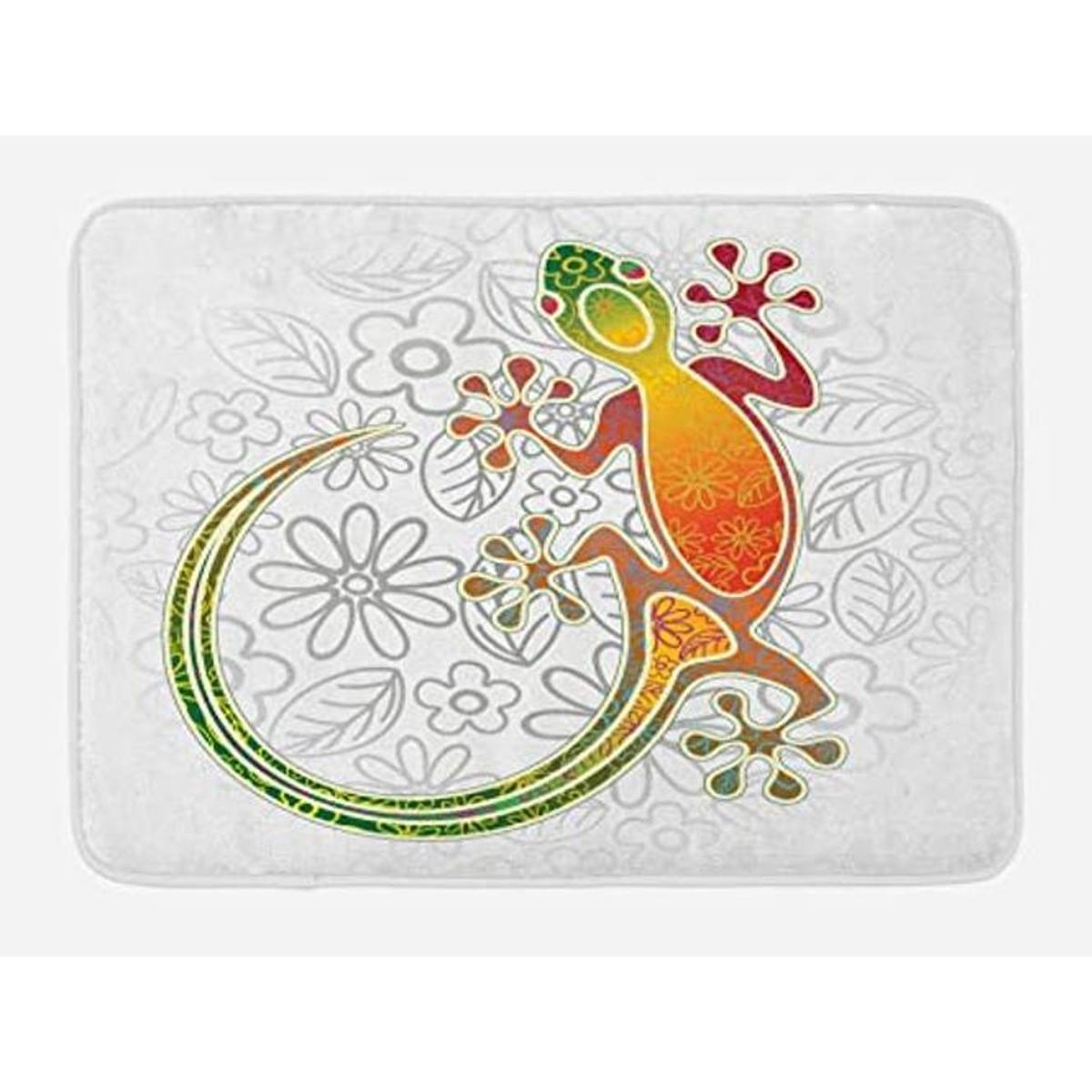 Ambesonne Batik Alfombrilla de baño con diseño de