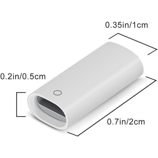 Jiunai Paquete de 2 adaptadores compatibles con Apple_4