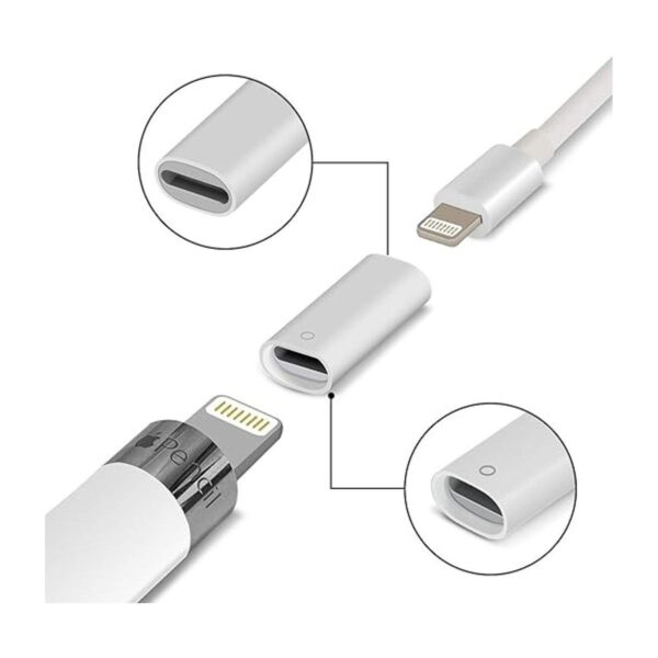 Jiunai Paquete de 2 adaptadores compatibles con Apple_3