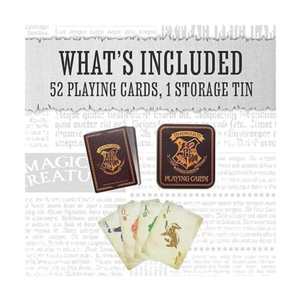 Harry Potter Cartas de juego con símbolos de Hogwarts House_2