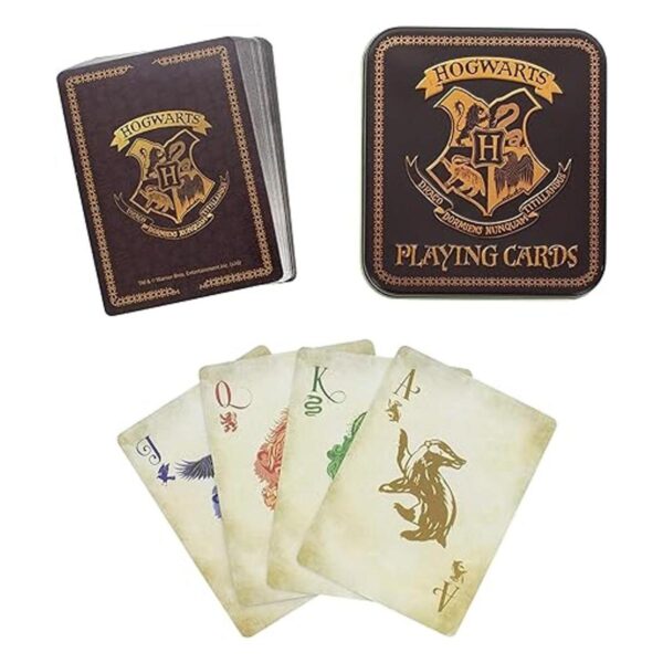 Harry Potter Cartas de juego con símbolos de Hogwarts House_4