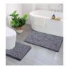 Juego de 2 tapetes de baño de felpilla tapete de baño_4