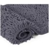 Juego de 2 tapetes de baño de felpilla tapete de baño_5