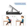 DESIGNA Soporte ajustable de malla de metal ventilado_2