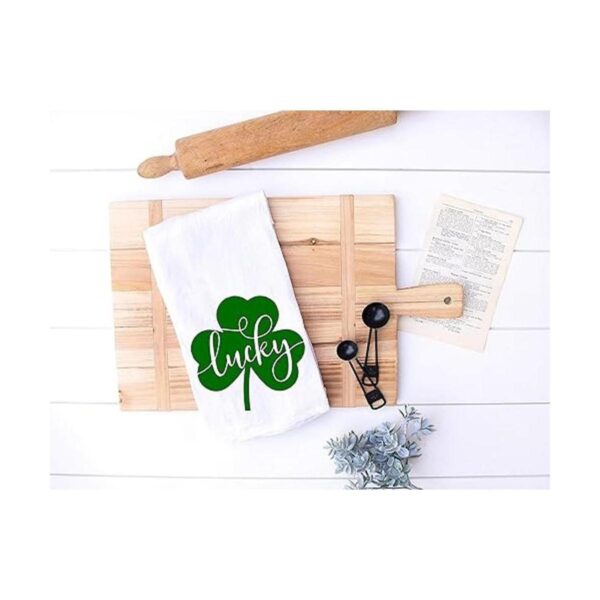 Handmade St Patricks Day Kitchen Towels Luck of the_2