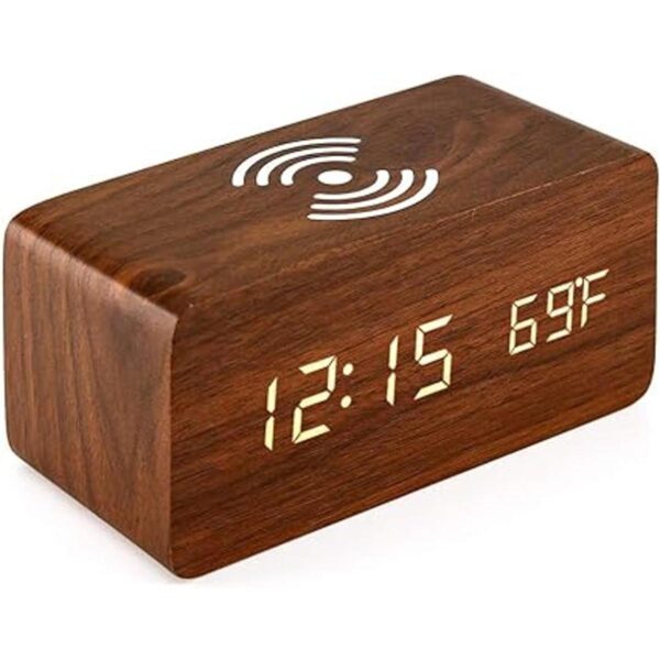 Oct17 Reloj despertador de madera con almohadilla de_1