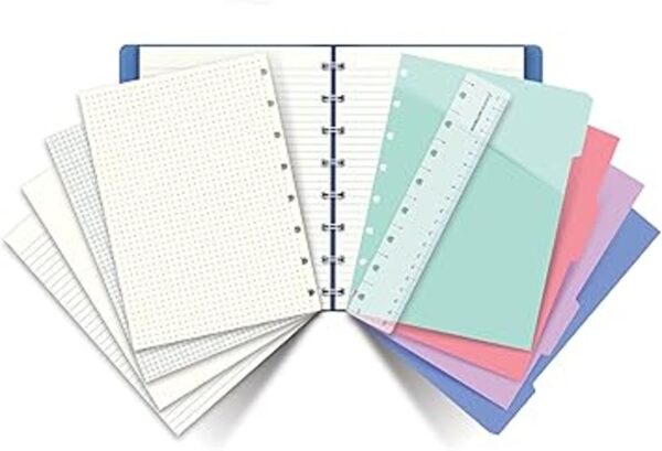 Filofax Recambio de diario de letras punteadas movible_3