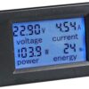 HiLetgo Pantalla LCD DC de 6.5100 V 020 A amperímetro