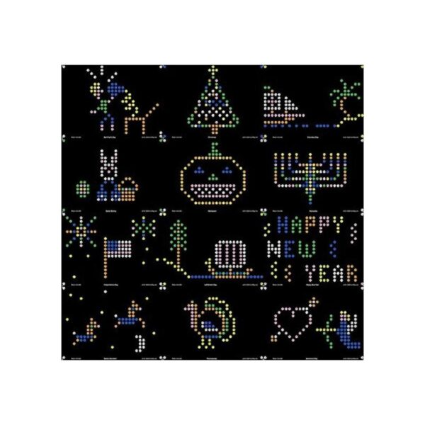 IllumiPeg Plantillas de repuesto navideñas para pantalla_5