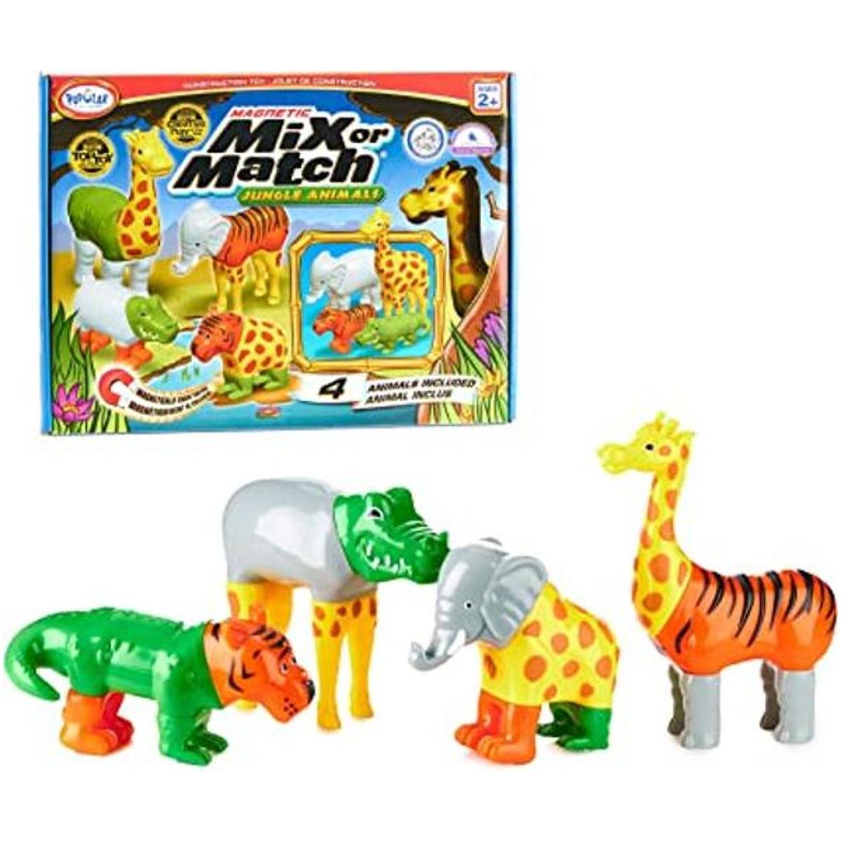 Juego de juguetes magnéticos para mezclar o combinar con