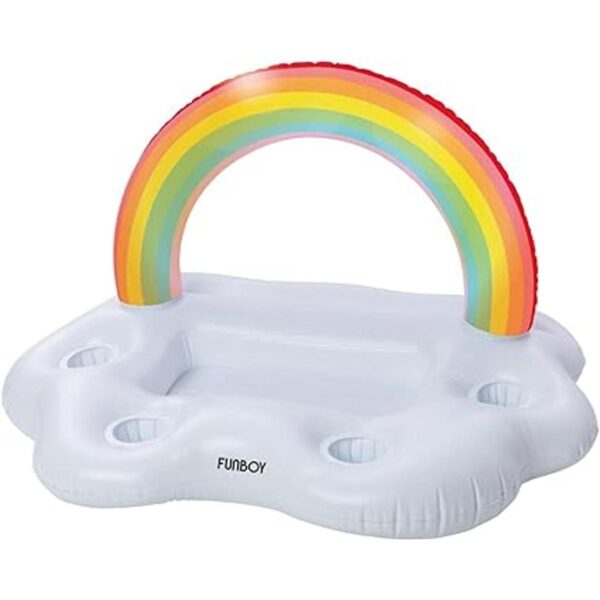 FUNBOY Soporte inflable gigante para bebidas de nube arco_5
