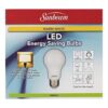 Sunbeam 100 W LED regulable A19 A21 luz 2 paquetes_3