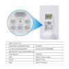 DEWENWILS Interruptor de temporizador para interiores en