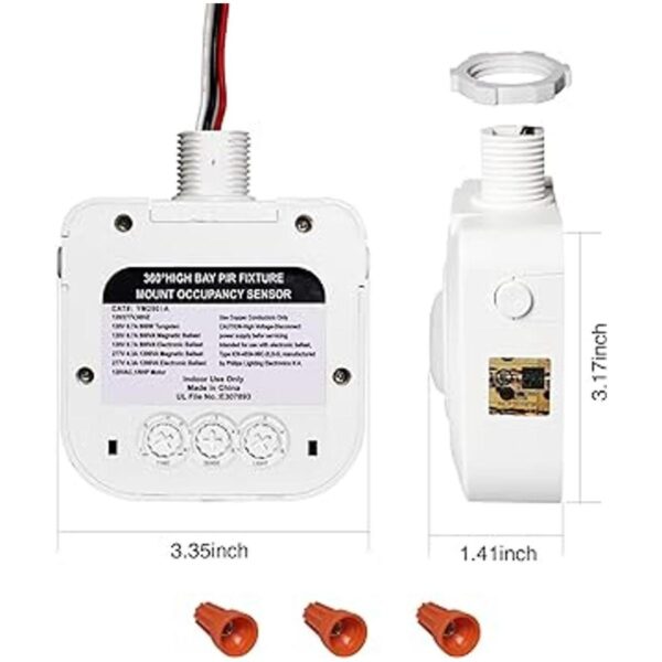 ECOELER Interruptor de sensor de movimiento de ocupación