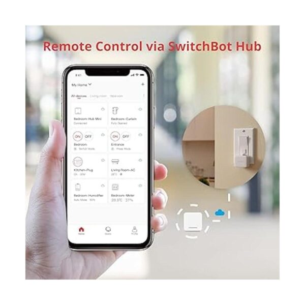 SwitchBot Pulsador de botón de interruptor inteligente
