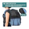 PetAmi Mochila de lujo para mascotas para gatos y perros_5