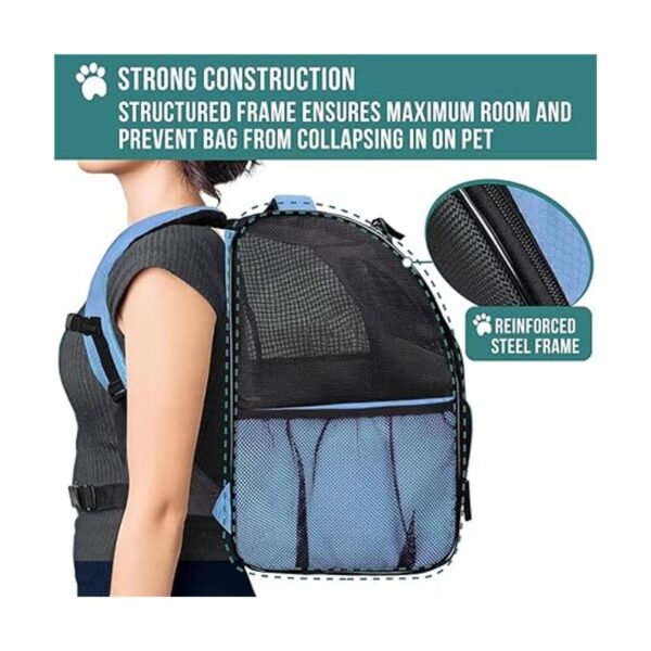 PetAmi Mochila de lujo para mascotas para gatos y perros_5