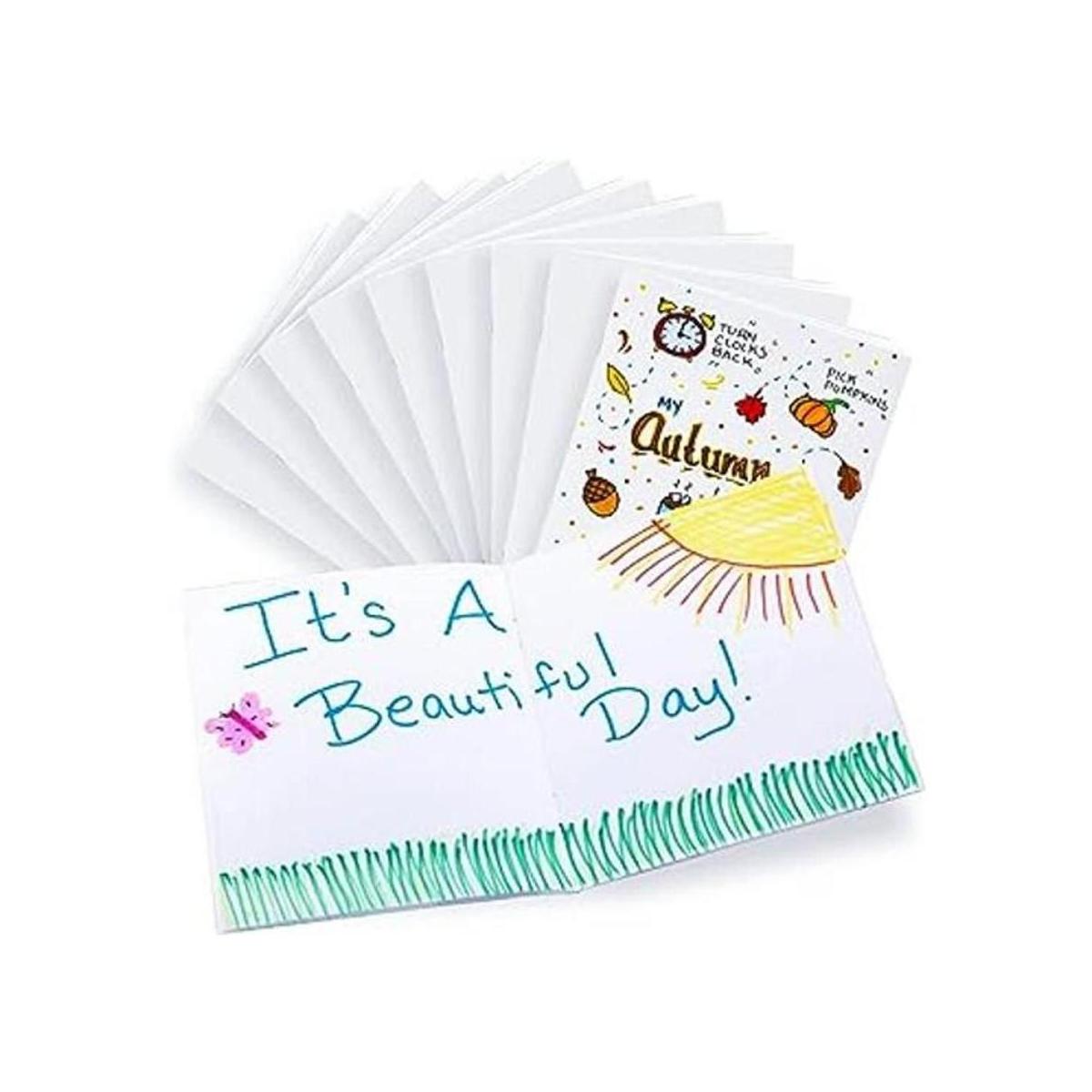 Hygloss Products Libros blancos en blanco grandes libros