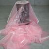 Paquete de 10 yardas de tela de organza transparente para