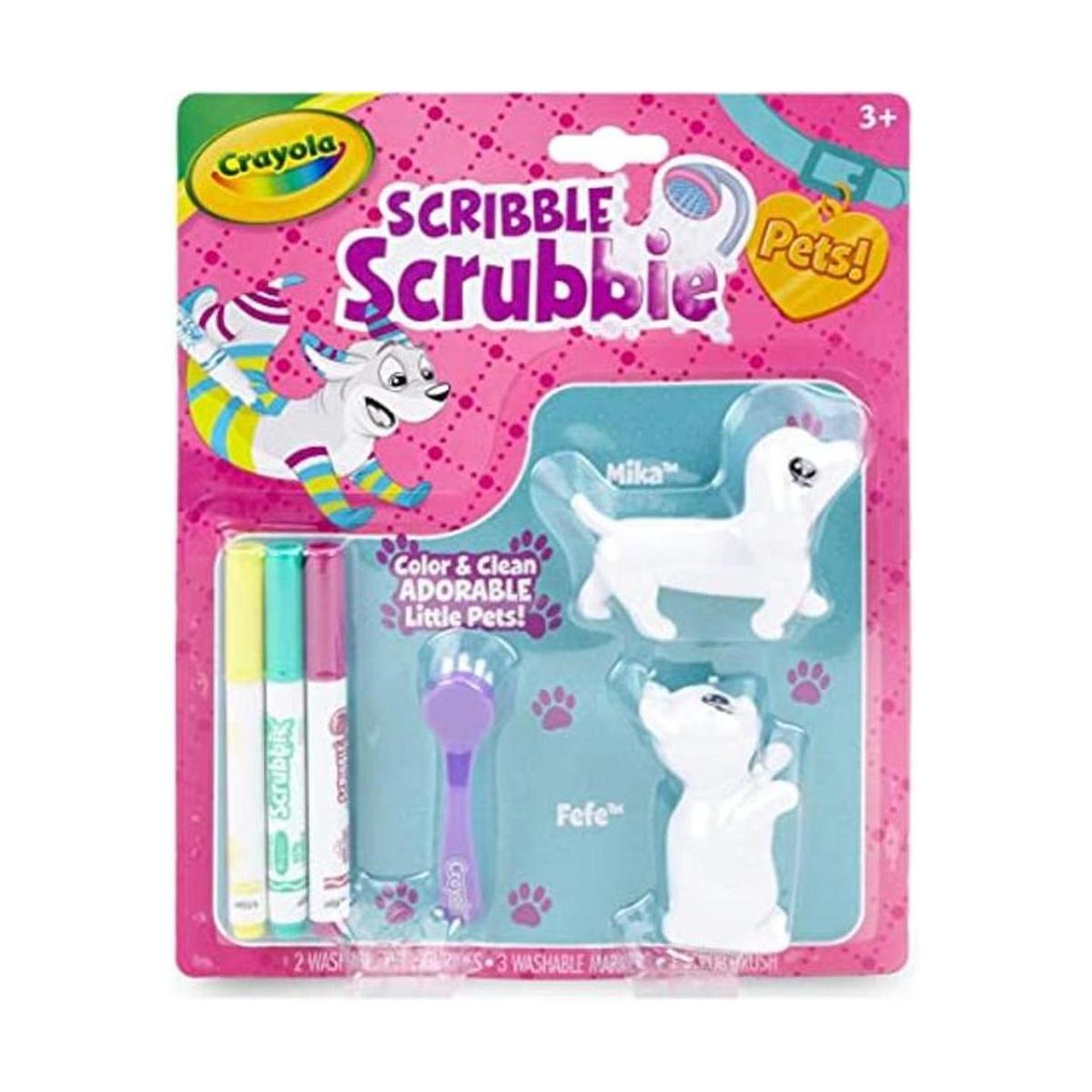 Crayola Scribble Scrubbie Mascotas perros y gatos
