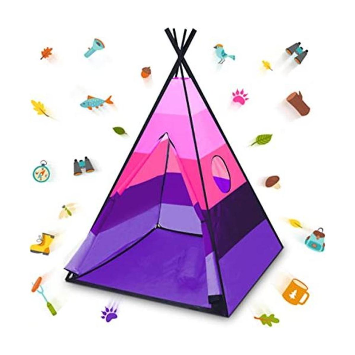 USA Toyz Happy Hut Tienda de campaña de tipi para niños