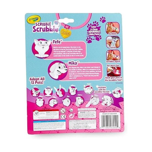 Crayola Scribble Scrubbie Mascotas perros y gatos_6