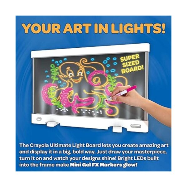 Crayola Ultimate Light Tableta de dibujo regalo para_5