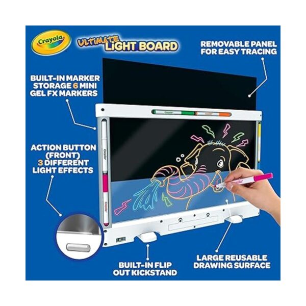 Crayola Ultimate Light Tableta de dibujo regalo para_2