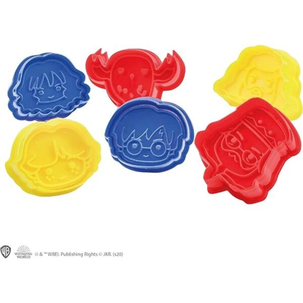 Harry Potter Cortadores de galletas Juego de 6 Oficial