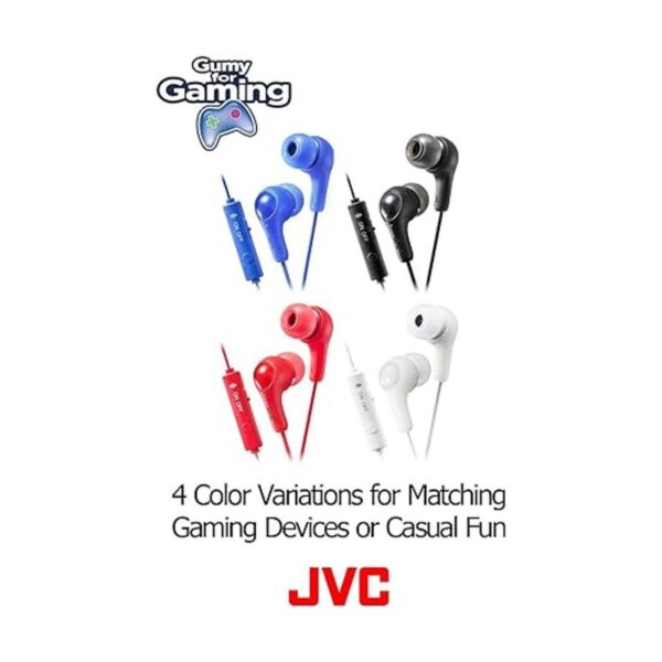 JVC Gumy Gamer auriculares en la oreja con micrófono_6