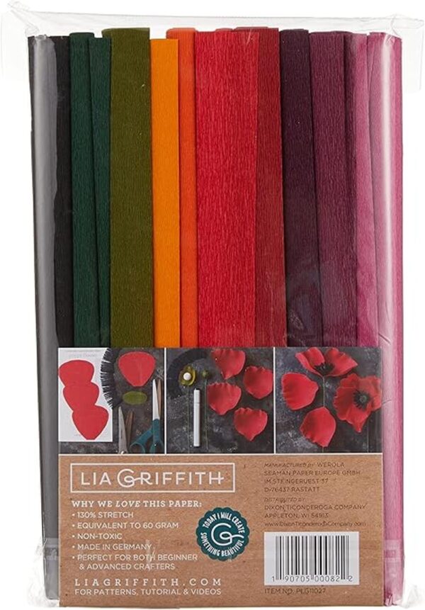 Lia Griffith PLG11027 Papel crepé extra fino 53.3 pies_2