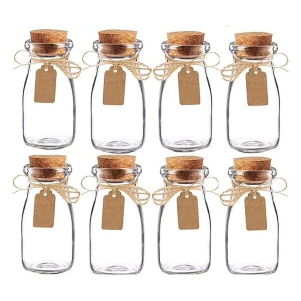 Bodosac Awtlife 15 tarros de cristal vintage con tapas de