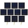 Aoshike 10 unidades de 2 V 130 mA micro paneles solares