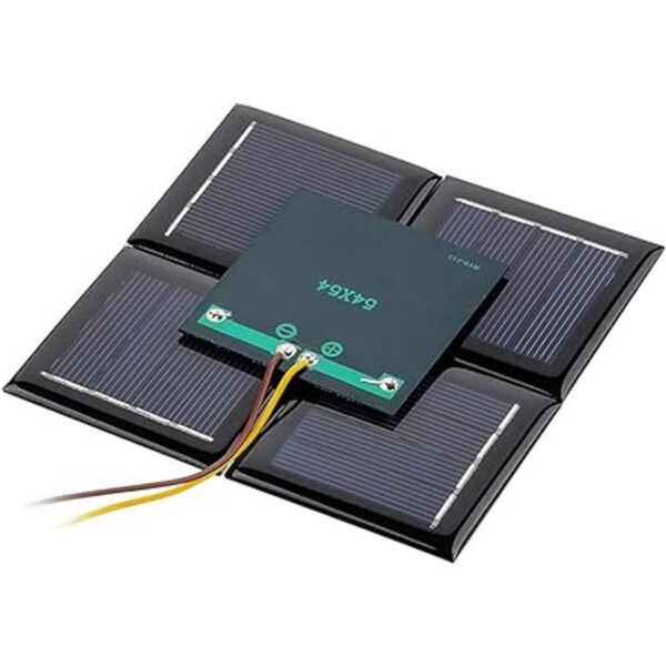Aoshike 10 unidades de 2 V 130 mA micro paneles solares