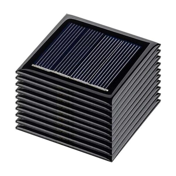 Aoshike 10 unidades de 2 V 130 mA micro paneles solares