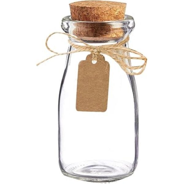 Bodosac Awtlife 15 tarros de cristal vintage con tapas de