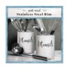 Home Acre Designs Soporte para utensilios Blanco_6