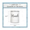 Home Acre Designs Soporte para utensilios Blanco_3