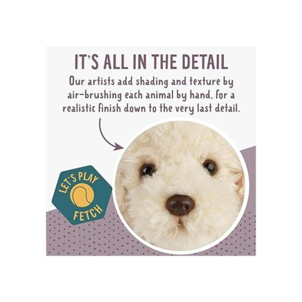 Living Nature Labradoodle juguete realista suave para_5