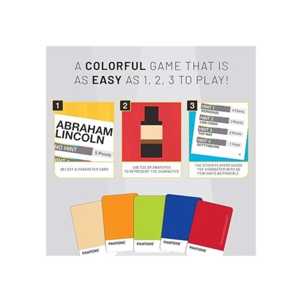Pantone The Game Juego de fiesta competitivo fácil de_6