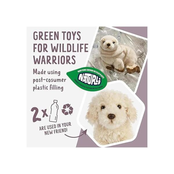 Living Nature Labradoodle juguete realista suave para_3