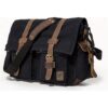 Jonon Bolsa de mensajero de lona vintage para hombre_3