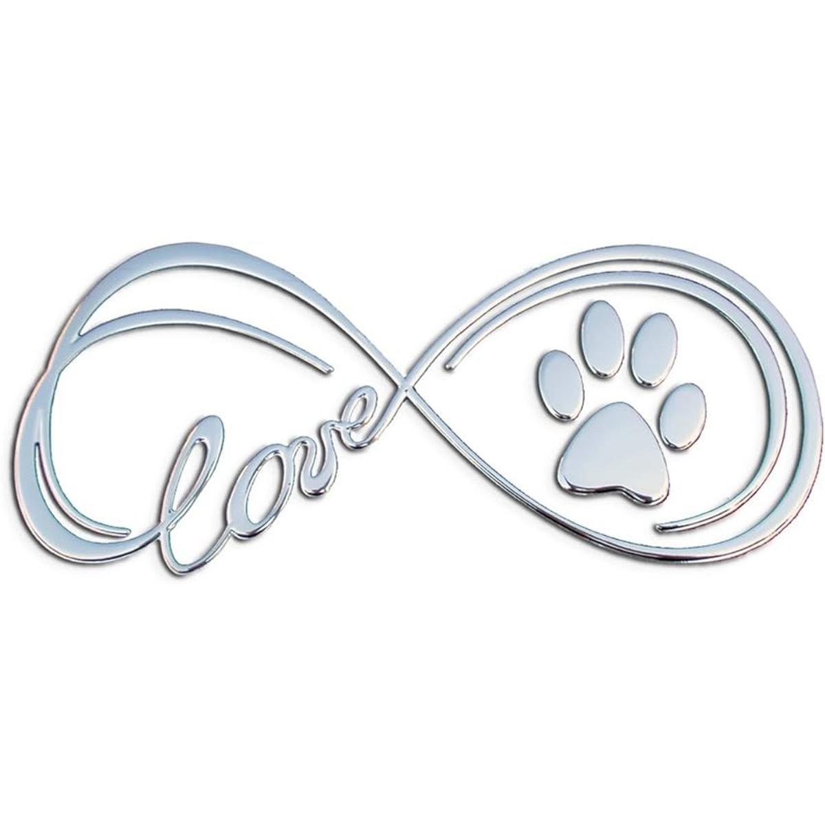 Calcomanía 3D Infinity Paw