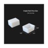 FCLUB Paleta de pintura de plástico blanco para acuarela_6